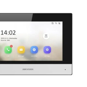 HIKVISION DS-KIS302-P Kit de Videoportero Analógico / IP a 4 Hilos con Función de Llamada a App Hik-Connect / Monitor se Conecta a Internet por Cable o WiFi y por 4 Hilos al Fre