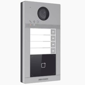 HIKVISION DS-KV8413-WME1(C) Videoportero IP 2 Megapixel / Llamada y Apertura Remota desde App Hik-Connect / PoE / Exterior IP65 + Antivandalico IK08