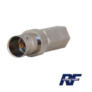 HIKVISION Conector BNC Hembra (40.20 mm.) (RFB1722) roscable para cable coaxial RG-59/U en 75 Ohm. RF CONECTORS