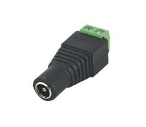 HIKVISION JR-53 Adaptador Hembra Tipo Jack de 3.5 mm polarizado de 12 Vcc