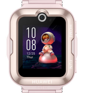 HUAWEI 55027618 WATCH Kids 4 Pro ROSA | Posicionamiento GPS con IA | Llamada de emergencia | Videollamada HD