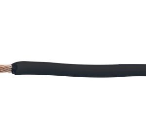 Cable 8 awg INDIANA SLY-296-BLK - 100 m, Negro, 8 awg, Cobre estañado