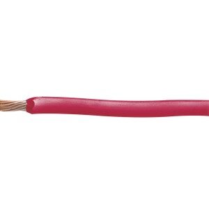 Cable 8 awg INDIANA SLY-296-RED - 100 m, Rojo, 8 awg, Cobre estañado
