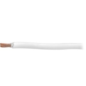 Cable 8 awg INDIANA SLY-296-WHT - 100 m, Color blanco, 8 awg, Cobre estañado