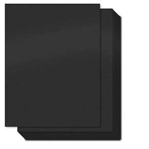 Cartulina EUROMAC EI0042 - 10 Pliegos, Negro, 50 cm x 65 cm