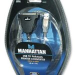 MANHATTAN 336581 Convertidor USB macho a DB25 Hembra; 1.8m