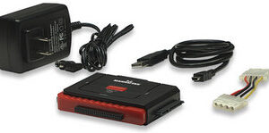 MANHATTAN 179195 Adaptador USB de Alta Velocidad 2.0 a SATA/ IDE