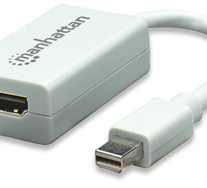 MANHATTAN 151399 Adaptador Mini DisplayPort a HDMI - Soporta una resolución de 1080p.