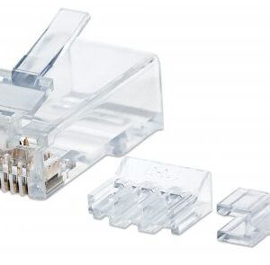 Plug Cat6a INTELLINET 790550 - Transparente