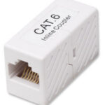 INTELLINET 504751 Cople RJ45-RJ45 CAT6 - Modular, color Blanco, Para uso con cable de Par Trenzado sin Blindar (UTP) Cat6