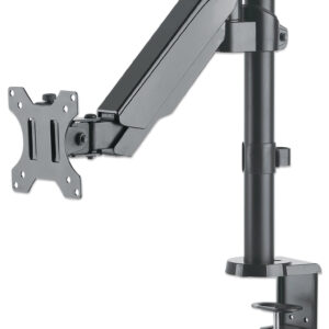 con pistón a gas, Soporta un monitor de 17 Soporte universal para monitor MANHATTAN con pistón a gas - Soporta un monitor de 17 pulgadas a 32 pulgadas