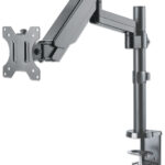 con pistón a gas,Soporta un monitor de 17 Soporte universal de pared para monitor MANHATTAN con pistón a gas - Soporta un monitor de 17 pulgadas a 32 pulgadas