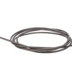 MANHATTAN 440295 Candado de Seguridad Wedge N17 para Portátiles - cable de acero, forro de PVC transparente, incluye dos llaves, 2 m