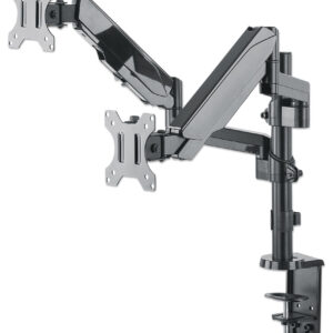 Soporte Universal de Pared para Monitor MANHATTAN 461597 - 8 kg, Aluminio, De plástico, Acero, 17