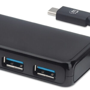 MANHATTAN 164924 HUB USB-C 3.2 Gen 1 de 4 puertos USB-A