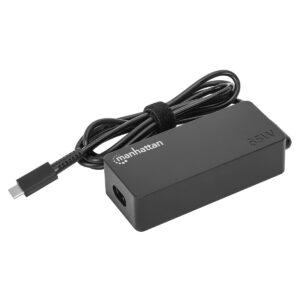 INTELLINET 102513 Cargador para laptop USB-C de 65 W - Carga cualquier dispositivo con entrada Tipo-C.