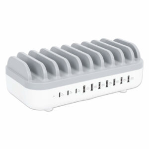 180856 Estación de carga de 10 puertos USB - 120 W MANHATTAN