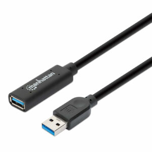 MANHATTAN 153737 CABLE EXTENSION ACTIVA REPETIDOR USB 3.0 Tipo A de 5 Metros