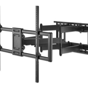 MANHATTAN 462358 Soporte para televisor doble brazo articulado para pantallas grandes: