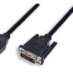 MANHATTAN 372503 Cable HDMI Macho a DVI-D 24+1 Macho - Enlace Dual, Negro, 1.8m.