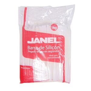 Barra JANEL Silicón Delgado 7.4 X 20 CMS C/1 KILO Código: BAS7420101
