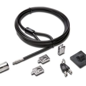 Cable de Bloqueo KENSINGTON para Computadora de Escritorio - 2.44m Cable - Negro - Acero al carbono K64424WW