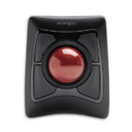 Trackball Inalámbrico KENSINGTON K72359WW - Negro con detalles en Rojo, Bluetooth