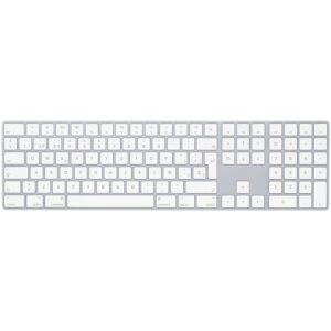 Teclado Inalámbrico Magic Keyboard APPLE MQ052LZ/A - Numérico, Gris Espacial, Universal, Bluetooth
