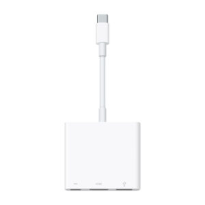 Adaptador USB-C APPLE MJ1K2AM/A - Color blanco, APPLE, Adaptadores