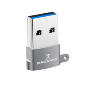 PC-101253 Adaptador USB Tipo A y C Compatible con 2.0 y 3.0 Plug Play | PERFECT CHOICE