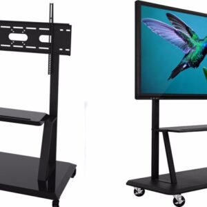 JC Vision Soporte Movible Multimedia Screens JC-SUPIT - Negro, Pantallas Interactivas