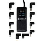 NA-013 Adaptador de corriente Naceb Technology - Negro, Adaptador de corriente, Universal