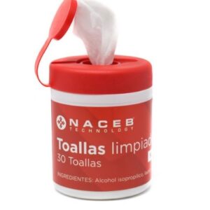 Toallas Naceb Naceb Technology NA-0801 - Rojo, Paños húmedos, Computadoras