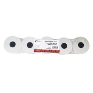 Rollo de Papel Nextep Autocopiado Blanco con copia Amarilla NE-531 76x70mm con 5 piezas