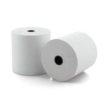 Rollo de Papel Nextep Térmico NE-529 80x70 mm c/5 piezas gramaje 55 y largo 55m +5 impresión color negro