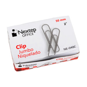 NE-040C Clip jumbo niquel Nextep ne040c 100 50m