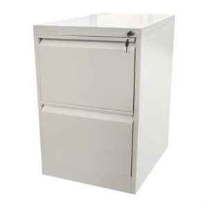 Archivero Metálico Nextep NE-654DG con 2 Cajones Ajustables Carta/Oficio con cerradura 2 llaves soporta hasta 30 kg en cada cajón dimensiones de 73.1 x 46