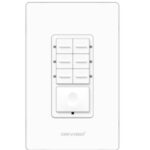 Botonera de 7 Escenas Inteligente Orvibo T10S7ZW-1UO - Color blanco, Inalámbrico y alámbrico, Wi-Fi, 2400 MHz, 120 - 270
