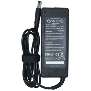 19.5V/4.62AH C/Blister + USB Cargador / Adaptador para Laptop OTAC-E52 OVALTECH de 90W 19.5V 4.62A (7.4*5.0) Pin Central