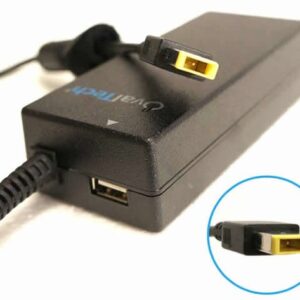 20V/4.62AH C/Blister + USB Adaptador OTAC-E77 para Computadora Portátil 20V/4.5AH Cuadrada + USB Marca OVALTECH