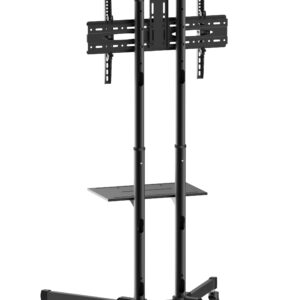 Soporte de carrito OVALTECH OVTV-CA3770 Móvil Para TV De 37 pulgadas a 70 pulgadas (Resistencia 50kgs)