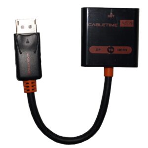 Adaptador DisplayPort A HDMI OVDP-HDMIA OVALTECH 4K/60HZ ACTIVE / DP20P