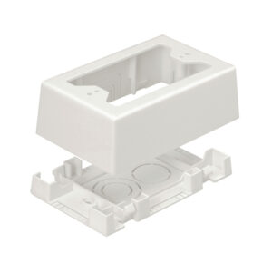 Caja Aparente PANDUIT JBX3510WH-A - Color blanco, PVC