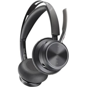 PLANTRONICS HP Poly VOYAGER FOCUS 2 - USB-A, Binaural, inalambrico para computadoras y moviles
