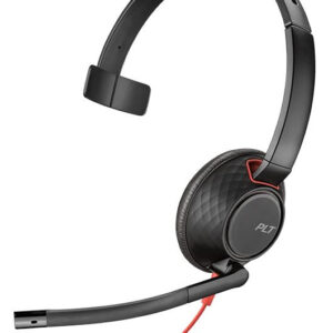 PLANTRONICS HP Poly Blackwire 5210 - Alambricos, USB-A, conector 3.5 mm, Monoaural