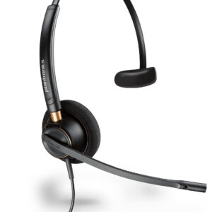 PLANTRONICS Poly EncorePro HW510 - Alambrico, Monoaural, conector QD