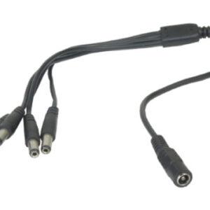 PROVISION-ISR PR-C14 Divisor para fuente de poder - pulpo de una entrada y 4 salidas (soporta hasta 4 cámaras por fuente)