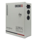 PROVISION-ISR PR-5A8CH-B Gabinete Fuente de Poder - 8 Canales, 12V/5A, soporta batería de gel para respaldo de corriente