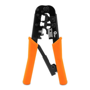 Qian pinza ponchadora 3 en 1 para cable utp cat3 - cat5, cat5e, cat6 conectores rj11 y rj45, pelado, corte, prensado mod. QYZ-042CT