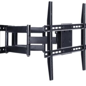 002646 Soporte de pared BROBOTIX - 40 kg, Negro, Pantallas, Universal